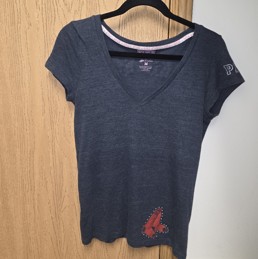 Pink Red Sox shirt size Med